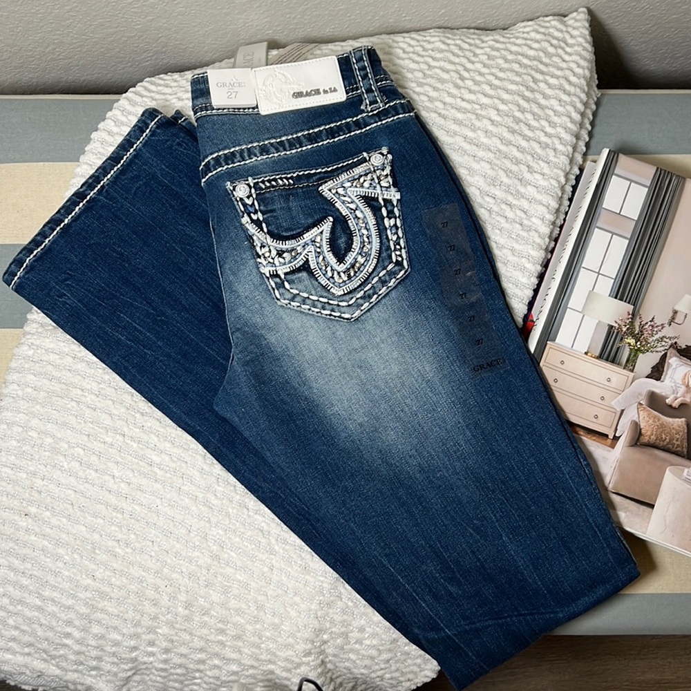 GRACE IN LA BootCut Jeans